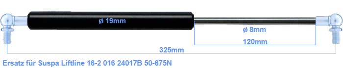 Suspa Liftline 16-2 016 24017B